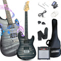 39in Full Size ST Style Electric Guitar Starter Kit - Complete Set