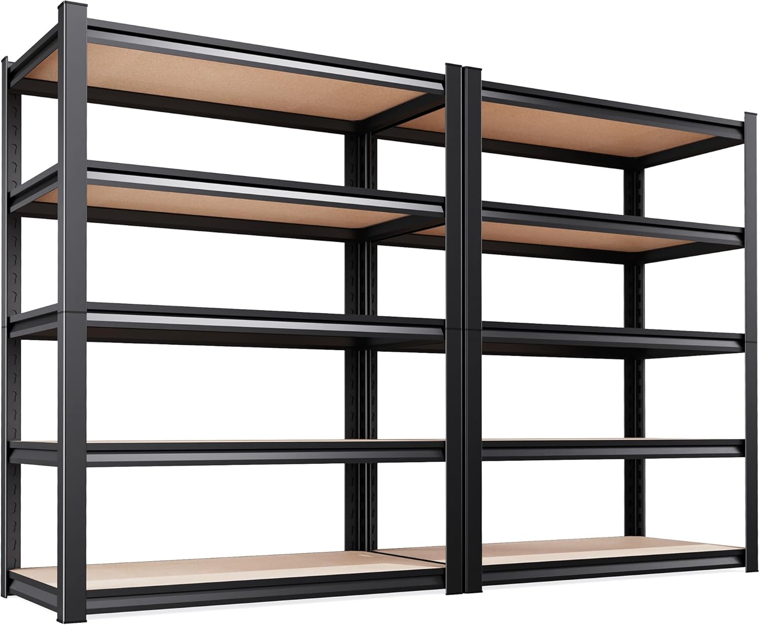 Set of 2 Heavy Duty Garage Shelving for Maximum Storage Needs