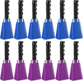 Pelopy 12 Pack Large Cow Bells for Sporting Events and Celebrations