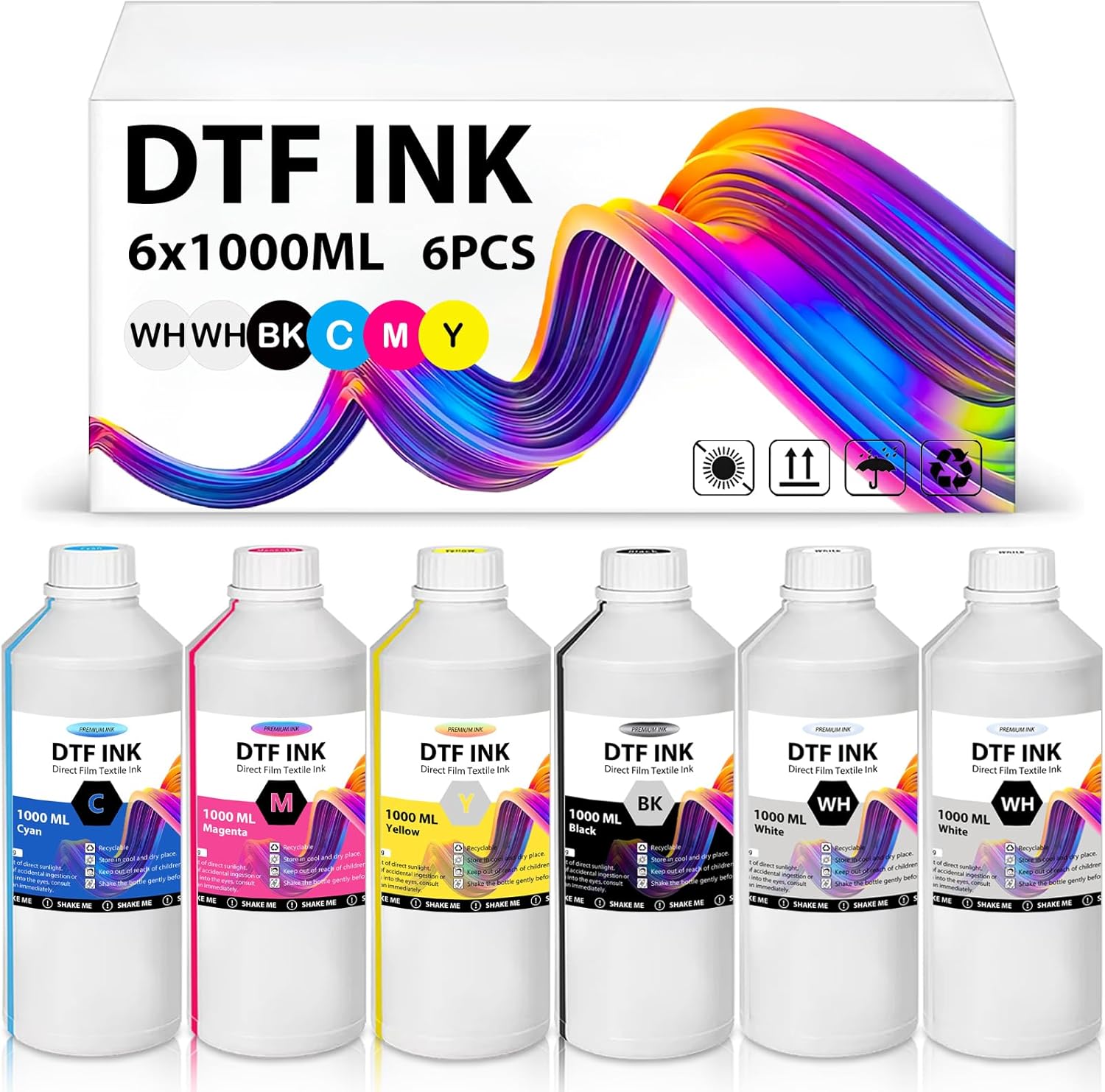High-Fluidity DTF Ink for Vibrant Transfers