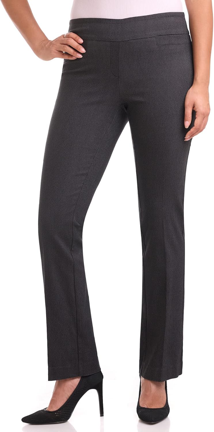 Rekucci Womens Comfort Stretchy Bootcut Office Pant for All Sizes