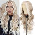 134 Body Wave Lace Front Wig for Women in Ash Blonde Style