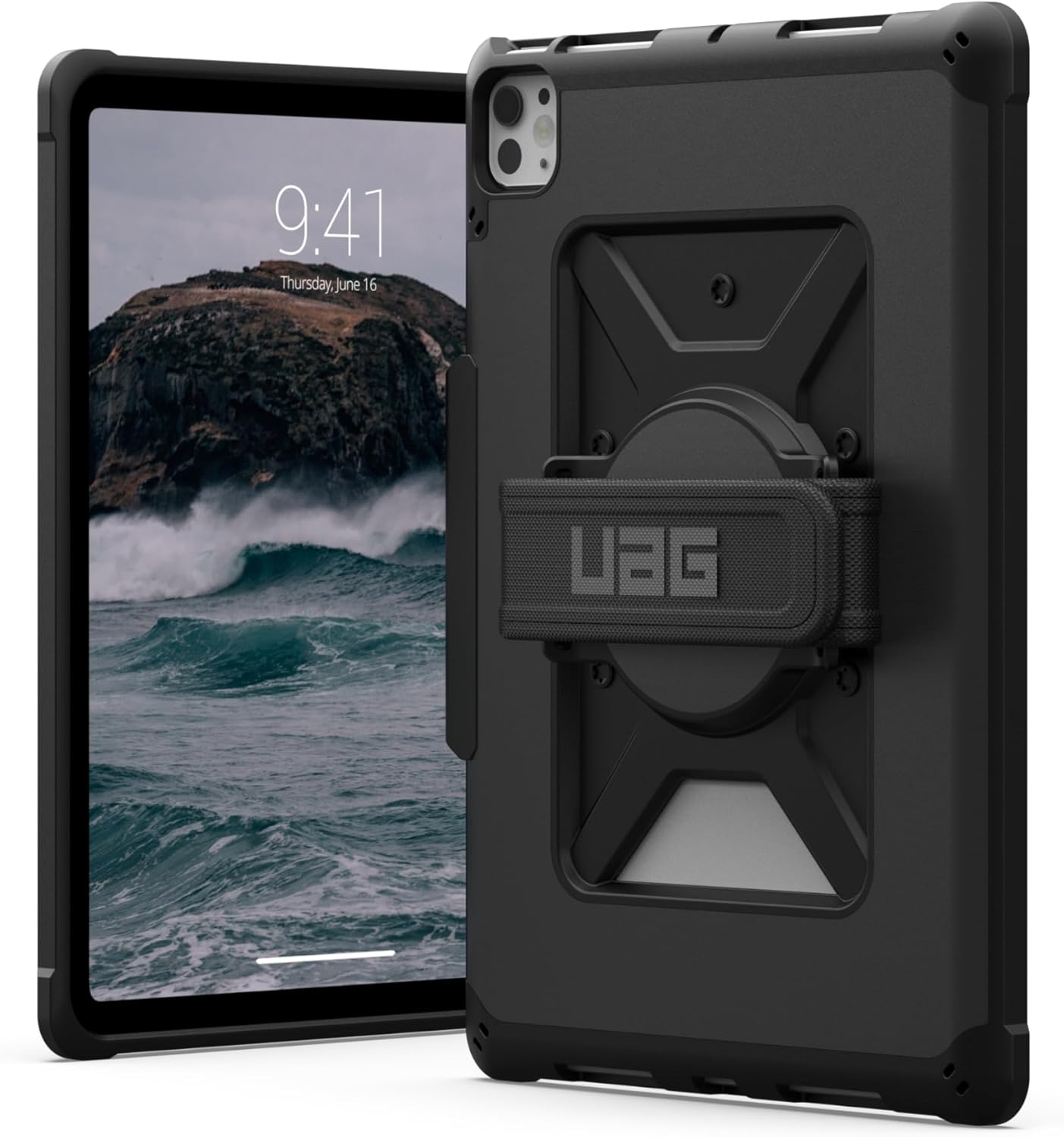 Rugged Military Grade iPad Pro 11 Case with Hand Strap & Pencil Holder