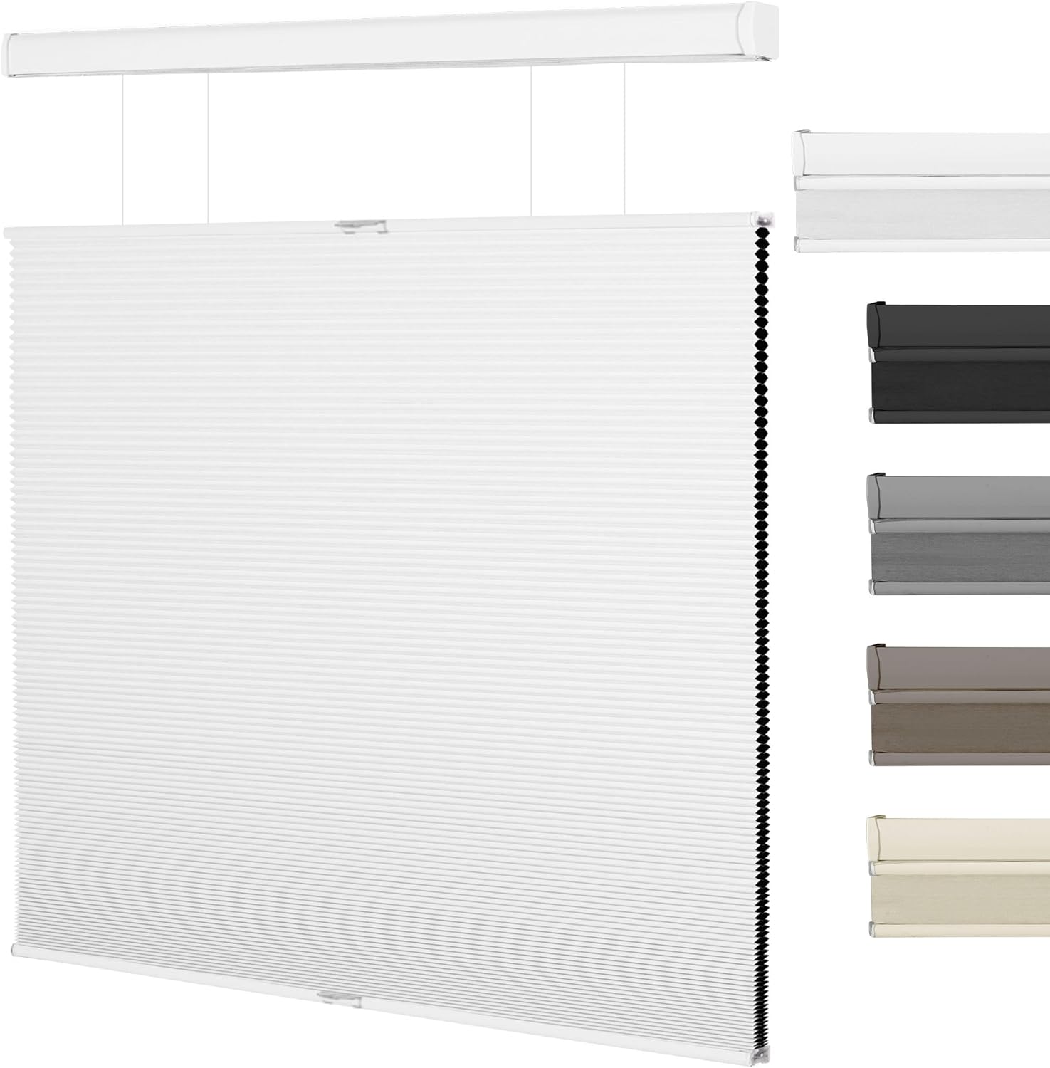 Top Down Bottom Up Blackout Cellular Shades for Home Office