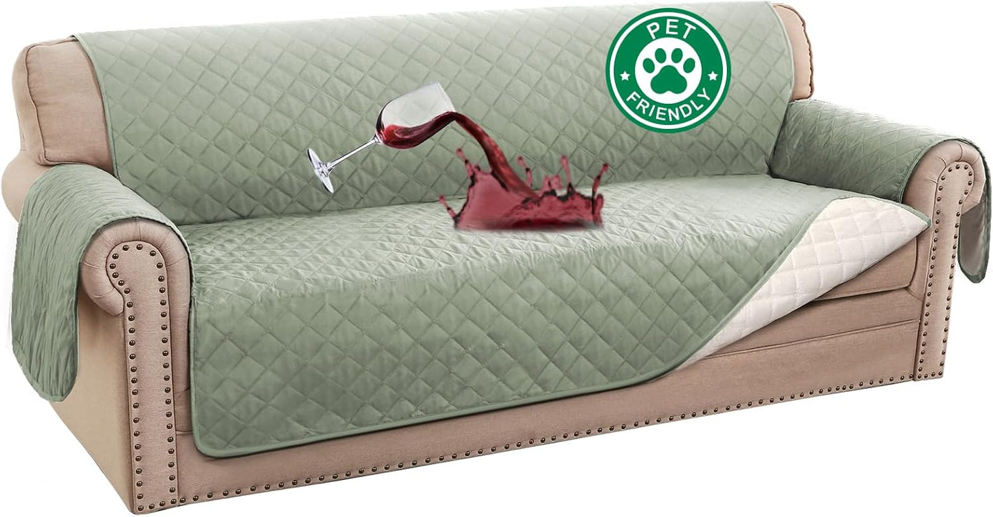 Turquoize 100% Waterproof Couch Cover for 3 Cushion Sofa