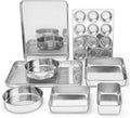 E-far 9-Piece Baking Pan Set - Complete Stainless Steel Bakeware
