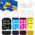 Sublimation Ink Refill Bottles Compatible for Epson Printers - 4 Pack