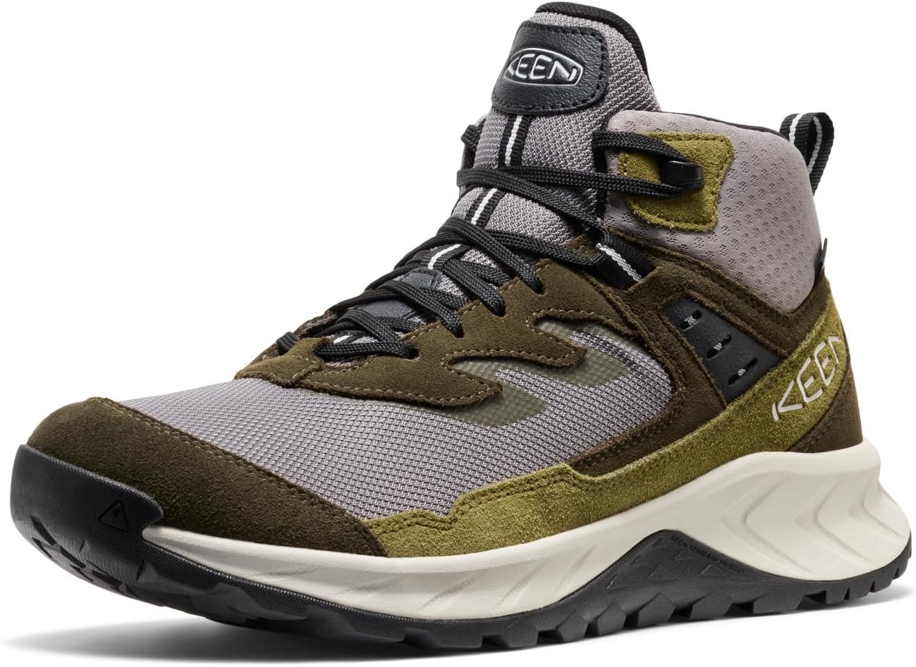 KEEN Men's Hightrail Mid Waterproof Hiking Boots for Adventurers