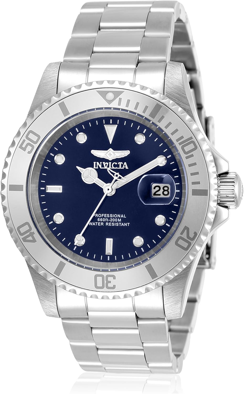 Invicta Men's Pro Diver Watch - Blue Dial Elegance
