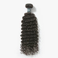 ASHINE Human Hair Bundle Deep Curly Water Wave 26 in - Natural Black