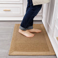 Large Kitchen Runner Rug 20X70 - Non Slip Washable Farmhouse Mat