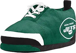 FOCO Mens NFL Team Logo Plush Oversized Sneaker Slippers Review