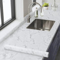 Marble Wallpaper Peel and Stick for Countertops and Furniture