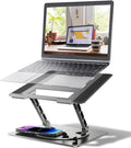 DUCHY Adjustable Laptop Stand 360 Rotation - Ergonomic Portable Stand