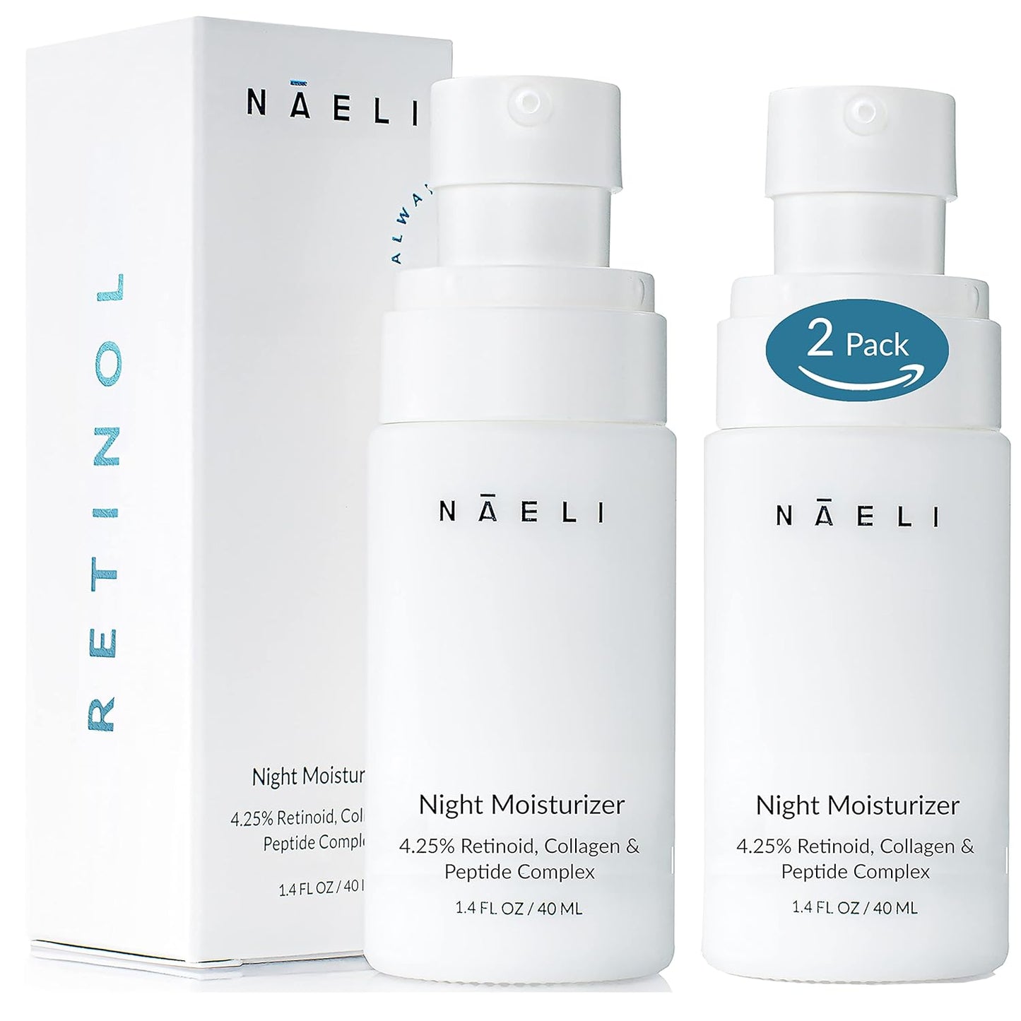 Retinoid Cream - 4.25% Retinol Night Moisturizer for Skin