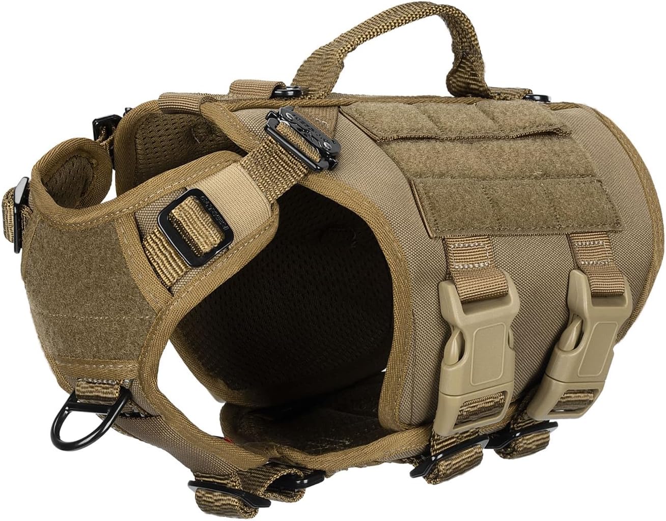 ICEFANG GN3 Tactical Dog Harness with Molle Vest and Handle