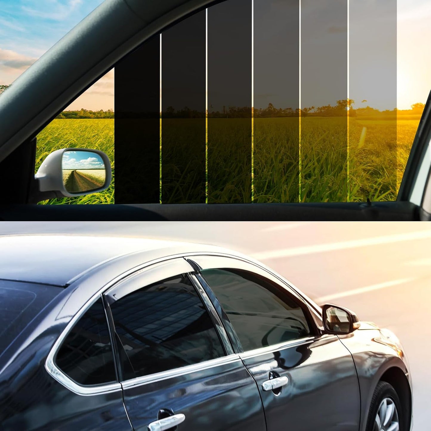 Vepagoo 20in x 100FT Window Tint Car Film with UV Block