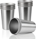 16 Pack 16oz Stainless Steel Pint Cups for Every Occasion