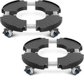 VANCASTLE Plant Caddy with Lockable Wheels - Heavy Duty 450 lb