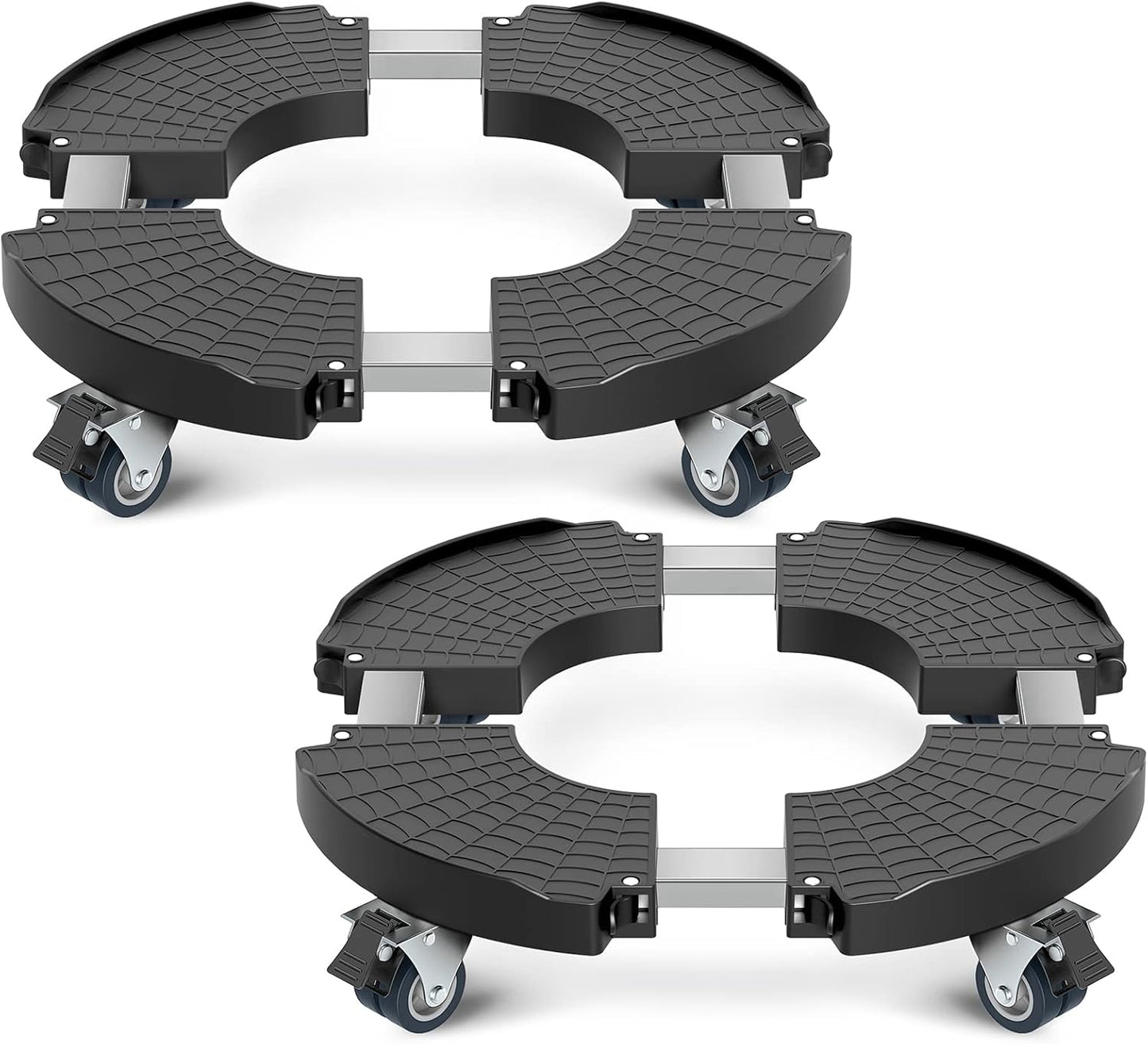 VANCASTLE Plant Caddy with Lockable Wheels for Easy Mobility