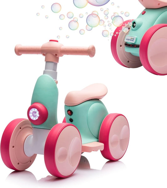 JoyRydz Baby Balance Bike with Bubble Fun!