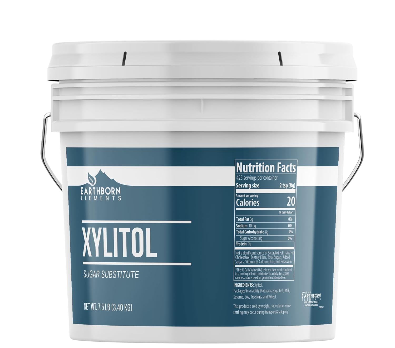 Earthborn Elements Xylitol Natural Sweetener for Cooking & Baking