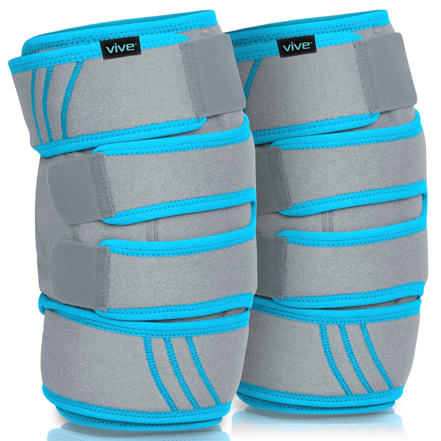 Vive Knee Ice Pack Wrap for Cold and Hot Therapy Relief