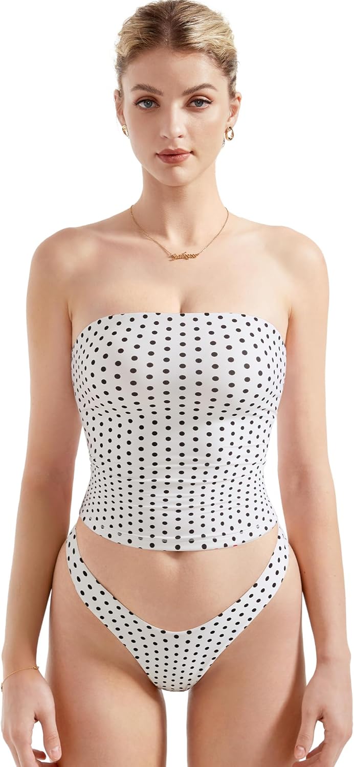 SUUKSESS Women Sexy Tube Top for Summer Y2K Style Outfits