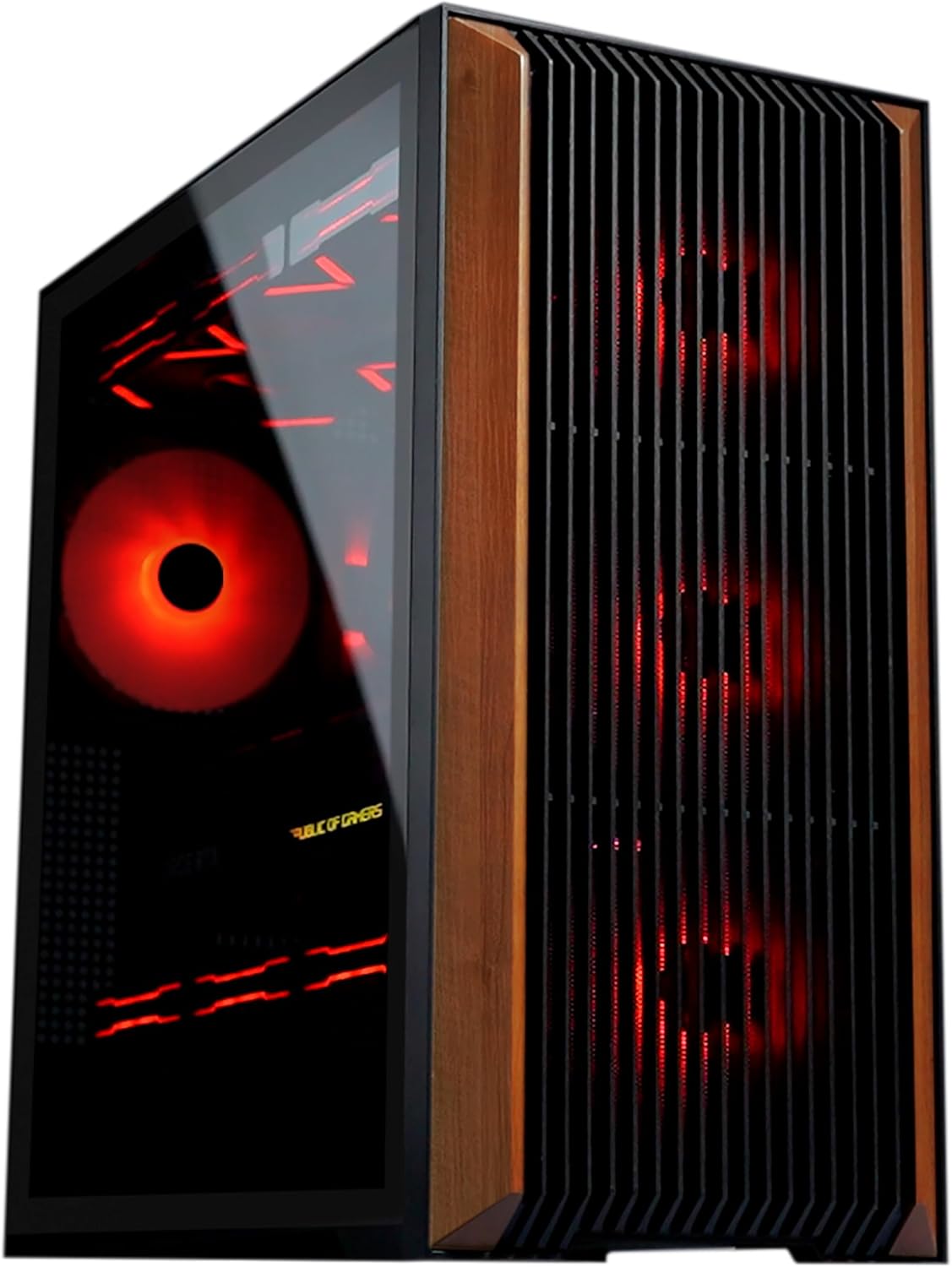 SAMA Z60 Walnut Wood PC Case with Efficient Cooling & Design