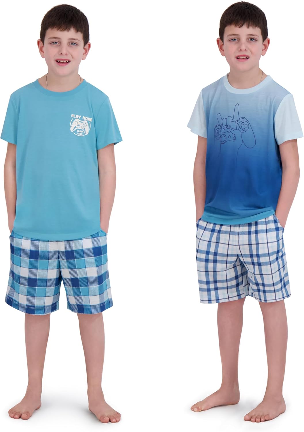 Boys Pajamas Set - Ultra-Comfortable Summer PJs for Kids