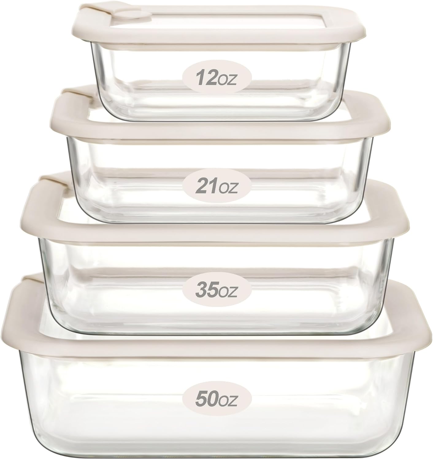 Urban Green Glass Food Storage Containers Set for Healthy Living