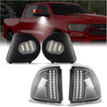 Gempro LED Side Mirror Turn Signals & Puddle Lamps for Dodge Ram