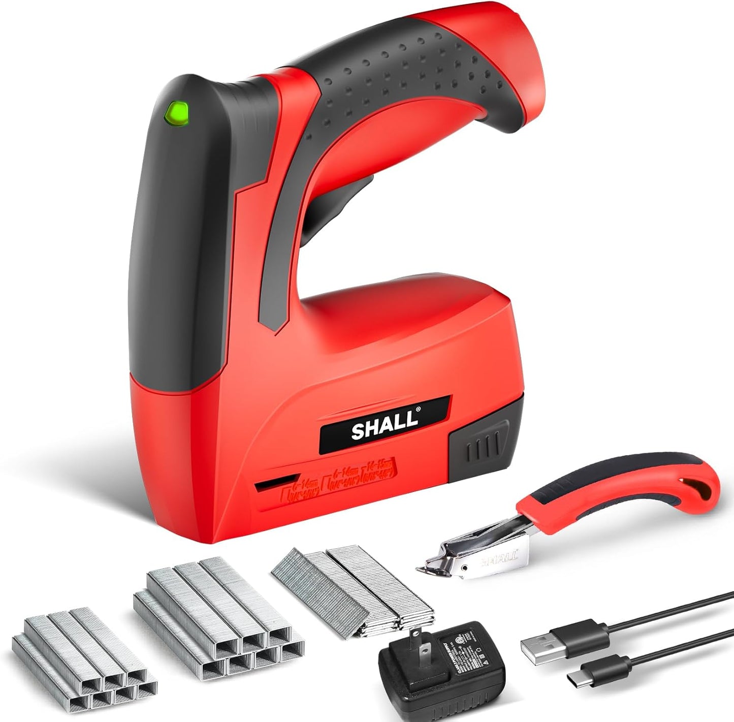 SHALL Electric Staple Gun for Upholstery and DIY Projects