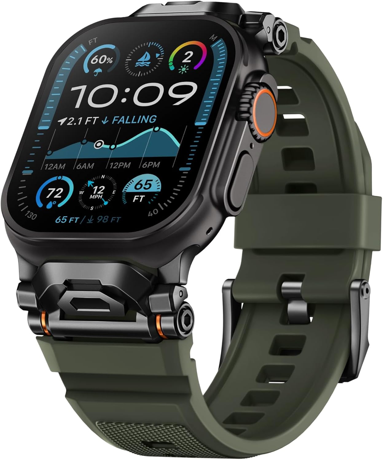 Rugged Bands Compatible for Apple Watch Ultra 49mm 46mm 45mm