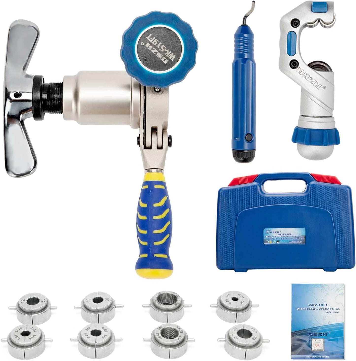 DrewDell HVAC Flaring Kit - 45Eccentric Tool Set