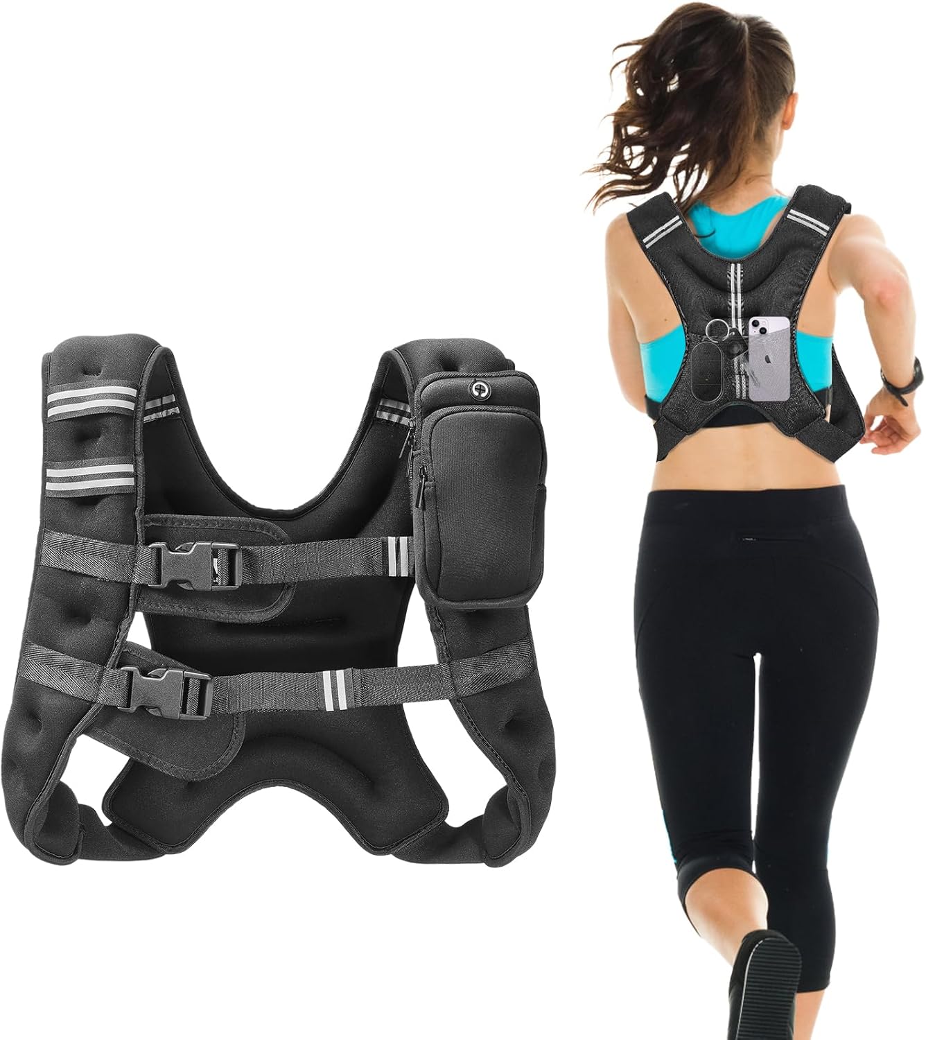 VEVOR Weighted Vest for Strength Training and Fitness Workouts