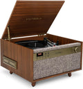 Vinyl Record Player 6-in-1 Music Center - Mid Century Sound