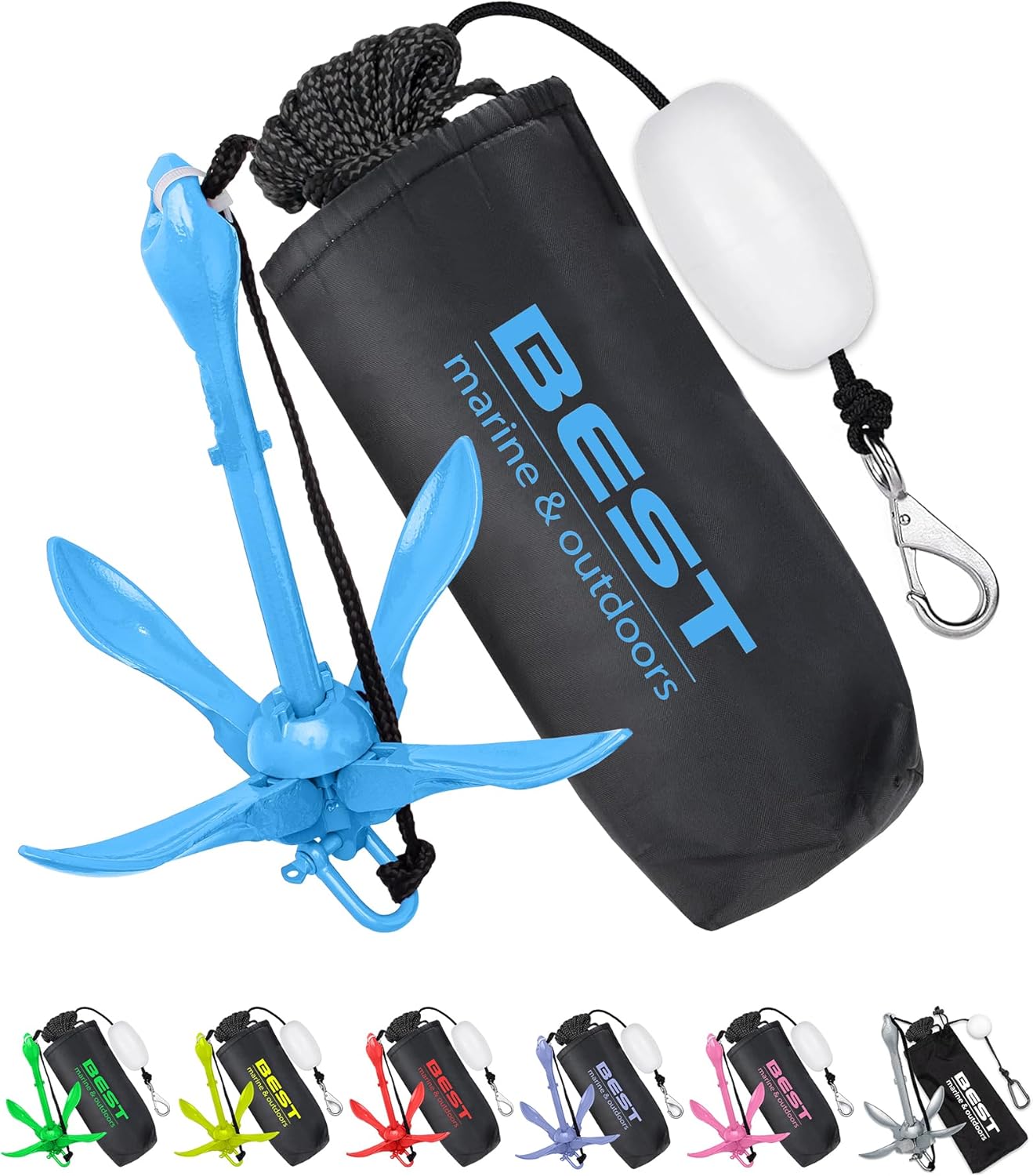 Best Marine and Outdoors Kayak Anchor System for Fishing & Boating