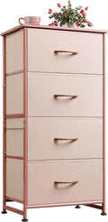 WLIVE 4 Drawers Dresser for Bedroom and Closet Storage Needs