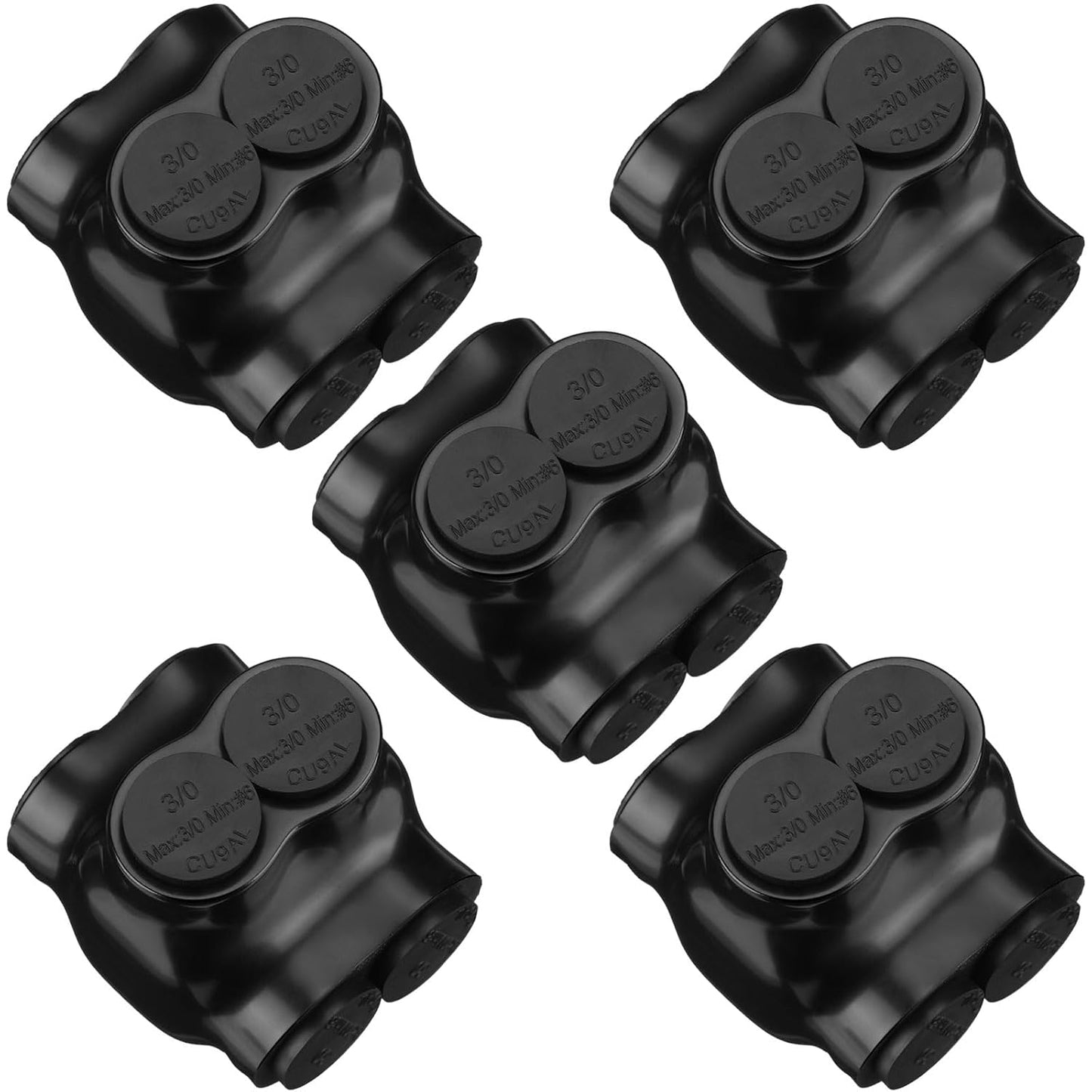 Insulated Wire Connectors for Electrical Power Dual Entry Use