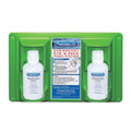 PhysiciansCare Wall-Mountable Eyewash Station with Dual 16 oz Bottles