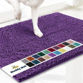 Muddy Mat Purple 48x72 Dog Door Mat for Muddy Paws - Super Absorbent
