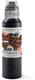 Pitch Black Tattoo Ink - Professional Vegan Permanent Ink (8 oz)