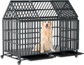 Indestructible 52 Inch Heavy Duty Dog Crate for Large Dogs
