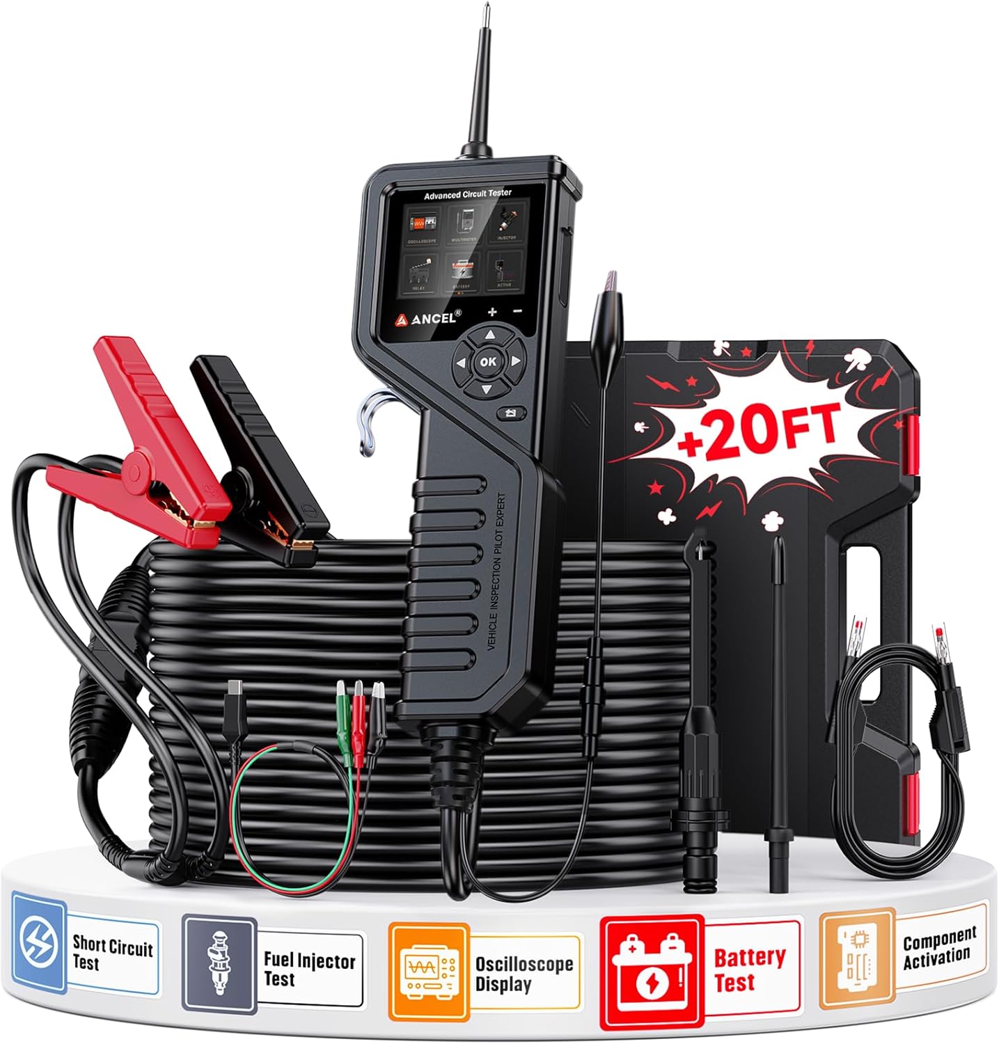 ANCEL PB600 Power Circuit Probe Tester for Automotive Diagnostics
