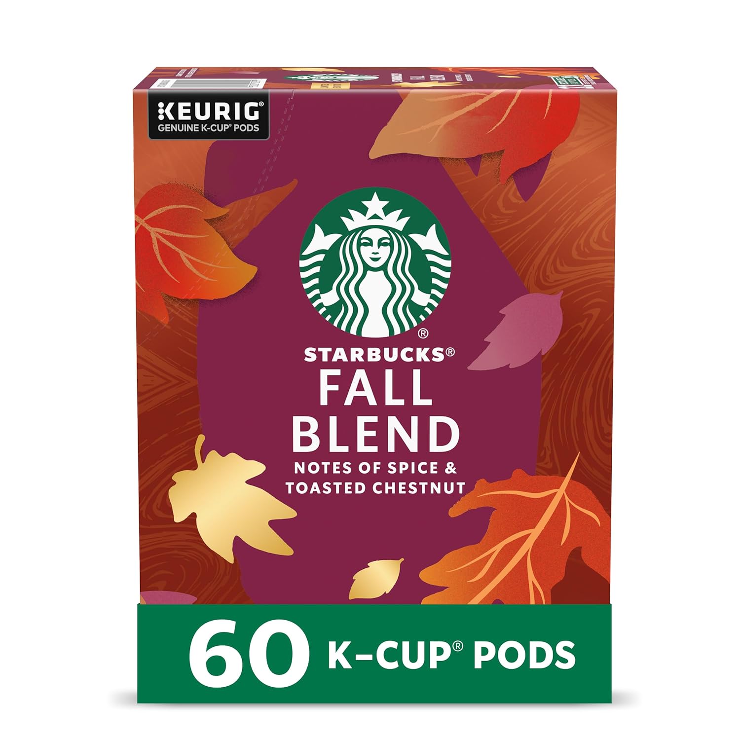 Starbucks K-Cup Coffee Pods for Keurig - Fall Blend Medium Roast