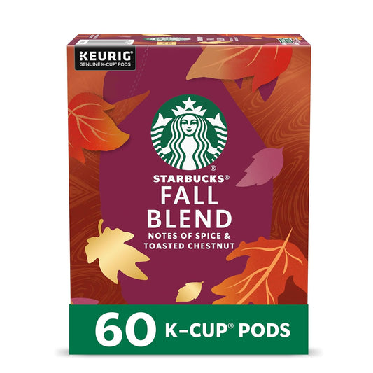 Starbucks K-Cup Coffee Pods for Keurig - Fall Blend Medium Roast