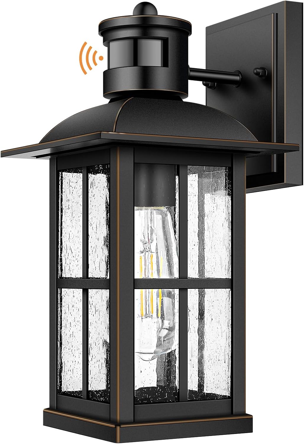 Motion Sensor Outdoor Light - Advanced Dusk to Dawn Lantern