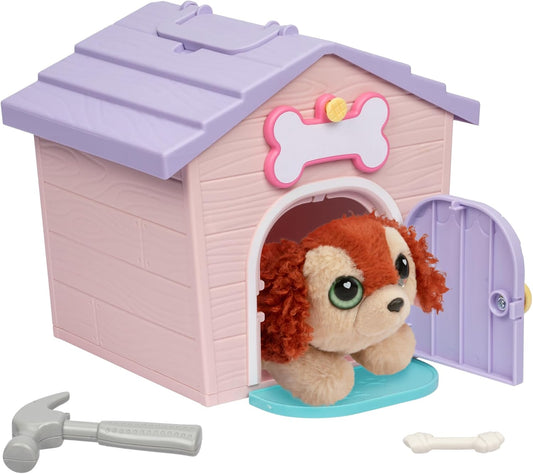 Surprise Puppy Kennel Playset - Build, Name, Discover! 