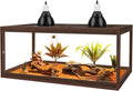 PROLEE Bearded Dragon Tank - 81 Gallon Reptile Enclosure